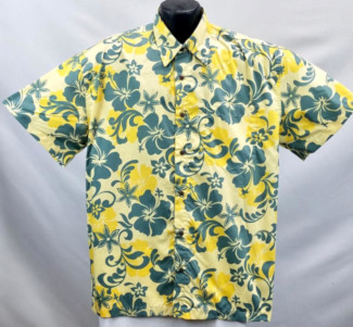 Classic Red Hibiscus Hawaiian Shirt